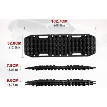 Сенд траки пластикові BUNKER INDUST RTK7 (з майданчиком під рейковий домкрат) фото