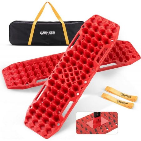 Сенд траки пластикові BUNKER INDUST RTK7 (з майданчиком під рейковий домкрат) фото