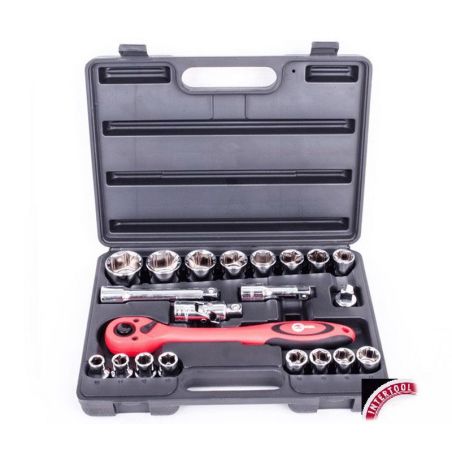 Профессиональный набор инструментов для авто Intertool ET-6021 21 ед. фото