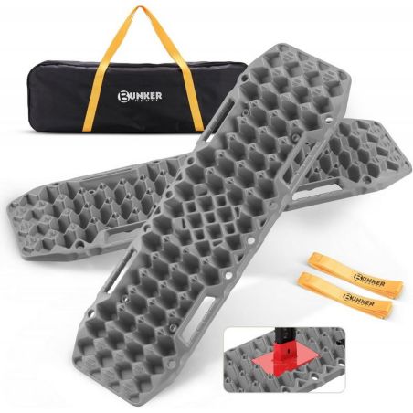 Сенд траки пластикові BUNKER INDUST RTK7 (з майданчиком під рейковий домкрат) фото