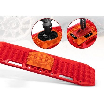 Сенд траки пластикові BUNKER INDUST RTK9 (посилені, з майданчиком під рейковий домкрат) фото