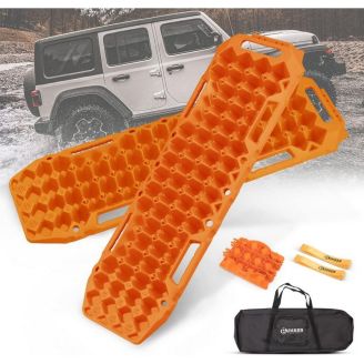 Сэнд траки пластиковые BUNKER INDUST RTK9 (усиленные, с площадкой под реечный домкрат) фото