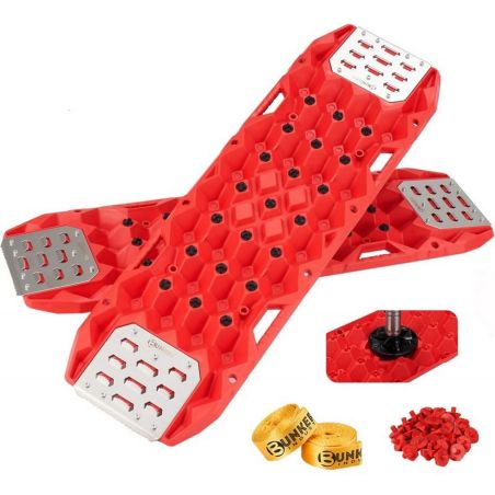 Сенд траки пластикові BUNKER INDUST RTK11 (посилені, з майданчиком під рейковий домкрат) фото