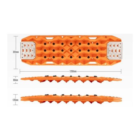Сенд траки пластикові BUNKER INDUST RTK11 (посилені, з майданчиком під рейковий домкрат) фото
