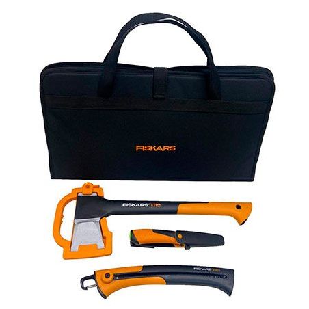 Подарочный набор Fiskars (Топор 1015640+нож 1023619+пила 1000614) 2021283 фото Подарочный набор Fiskars (Топор 1015640+нож 1023619+пила 1000614) 2021283 фото