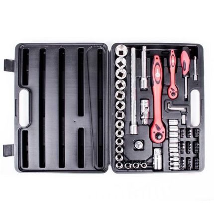 Профессиональный набор инструментов для авто Intertool ET-6072 72 ед. фото