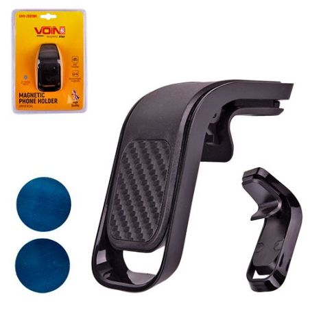 Держатель мобильного телефона VOIN UHV-2691BK магнитный на дефлектор фото