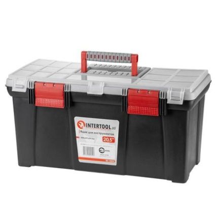 Ящик для инстументов пластиковый INTERTOOL BX-0205 (20.5"), фото