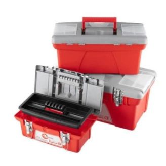 Комплект ящиків для інструменту з металевими замками (3 од.) INTERTOOL BX-0503 фото