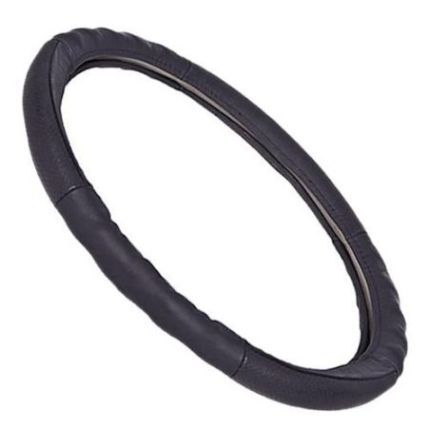 Чехол руля B 017 XXL черн/БО/кожа фото