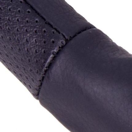 Чехол руля B 017 XXL черн/БО/кожа фото