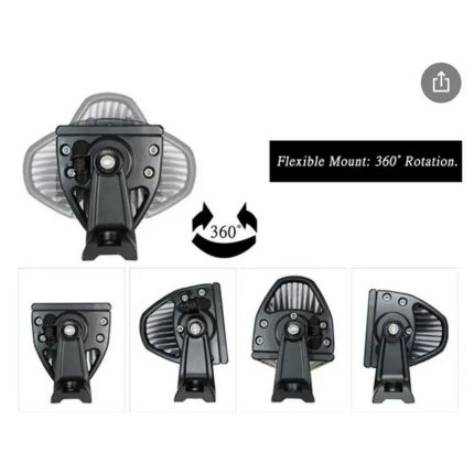 Лед балка на авто 105 см 240W (3*80) дворядна combo А-240 фото