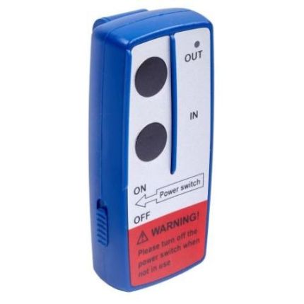 Лебедка электрическая 12 вольт ZHME PS 9500 LBS (стальной трос) фото