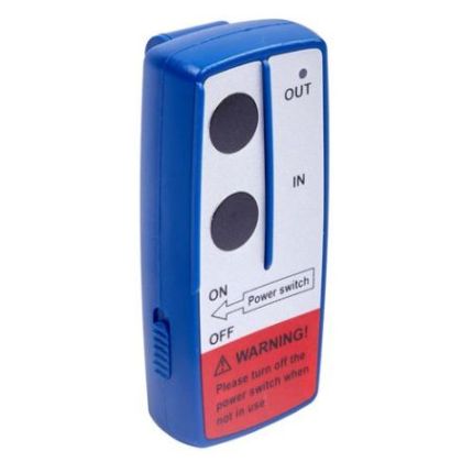 Лебедка электрическая 12 вольт ZHME PS 12000 LBS (стальной трос) фото