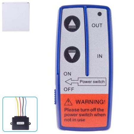 Пульт для лебедки беспроводной 12 вольт ZHME VT62666 фото