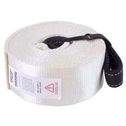 Трос буксировочный (динамическая стропа) для внедорожника, 15 тонн 9 метров с петлями ZHME VT62678 фото