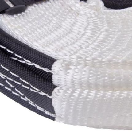 Трос буксировочный (ремень) для внедорожника, 8 тонн 9 метров с петлями ZHME VT62679 фото