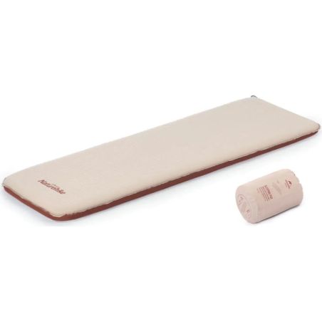 Матрац cамонадувний 6 см одинарний Naturehike NH21FCD11, бежевий фото