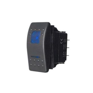 Тумблер 3х позиционный с подсветкой (без надписей, без фиксации) фото 2