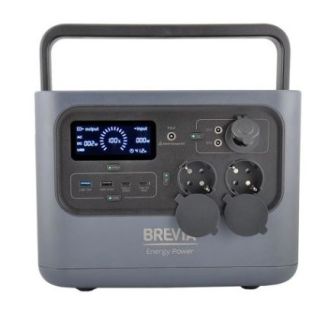 Зарядная станция 600 W 613 Вт/ч 2x220В - BREVIA 40610EP фото