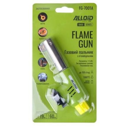 Горелка на газовый баллон ALLOID FG-7001A фото