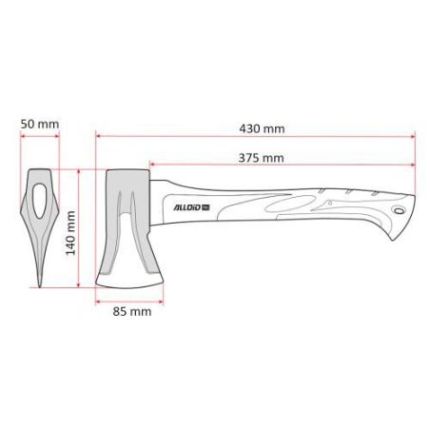 Колун для дров ручной ALLOID SF-201000 фото