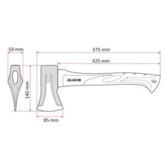 Колун для дров ручной ALLOID PRO SF-70151000 фото 2