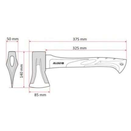 Колун для дров ручной ALLOID PRO SF-70151000 фото