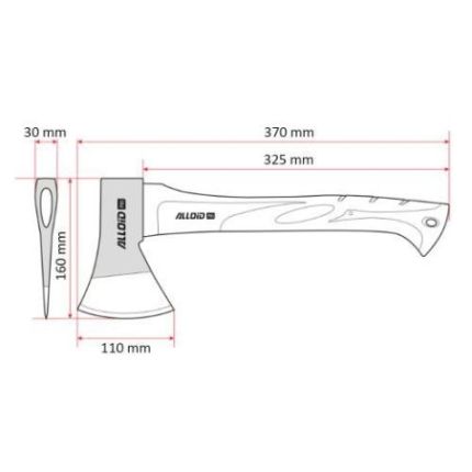 Топор универсальный ALLOID PRO AF-7014800 фото