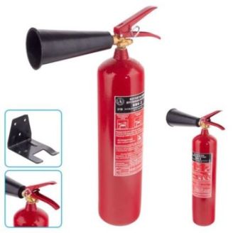 Вогнегасник вуглекислотний для авто BBK-2 фото