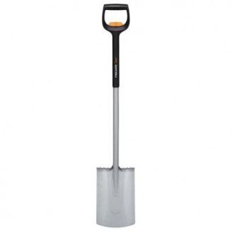 Лопата штыковая телескопическая прямоугольная Fiskars Xact™ (1066733) фото