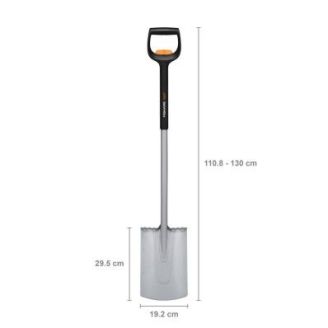 Лопата штыковая телескопическая прямоугольная Fiskars Xact™ (1066733) фото 2