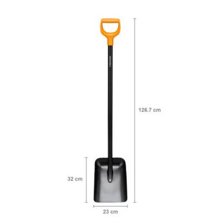Лопата совковая Fiskars Solid (1066718) фото Лопата совковая Fiskars Solid (1066718) фото