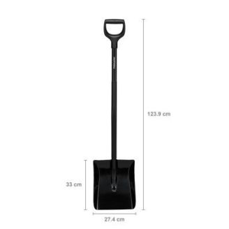 Лопата совкова для бетону Fiskars Ergonomic PRO (1066713) фото 2