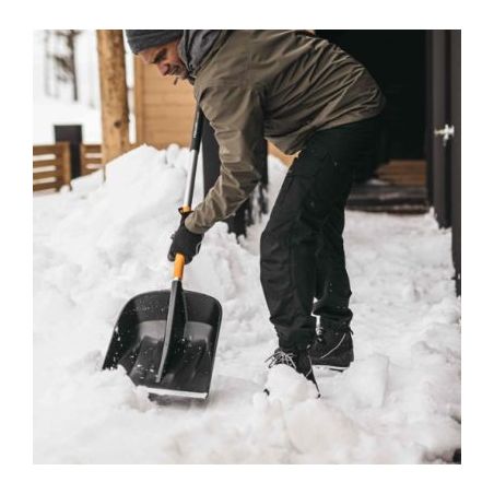 Лопата для снігу пластикова телескопічна Fiskars X-series™ (1057188) фото