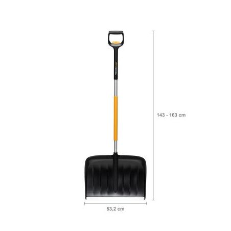 Лопата для снігу пластикова телескопічна Fiskars X-series™ (1057189) фото