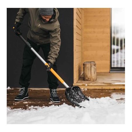 Лопата для снігу пластикова телескопічна Fiskars X-series™ (1057189) фото