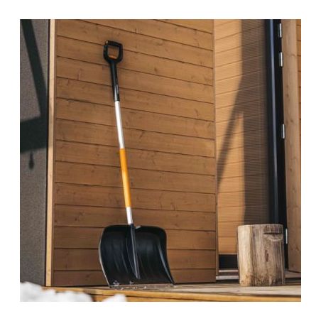 Лопата для снігу пластикова телескопічна Fiskars X-series™ (1057189) фото