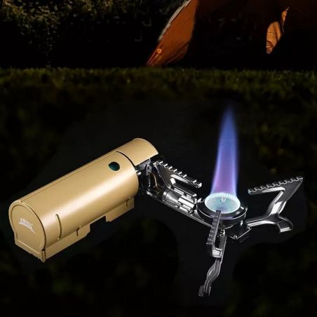 Туристична газова плита складна з п'єзопідпалом BRS (99) фото