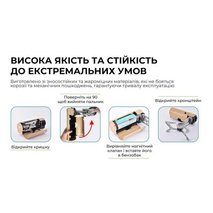 Туристична газова плита складна з п'єзопідпалом BRS (99) фото