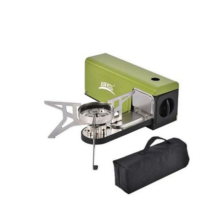 Туристична газова плита складна з п'єзопідпалом BRS (97) фото