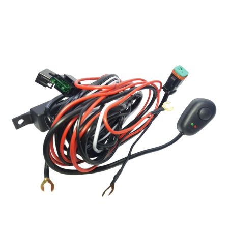 Проводка для противотуманок StarLight №2 (реле+кнопка 4.8 м 120W) фото