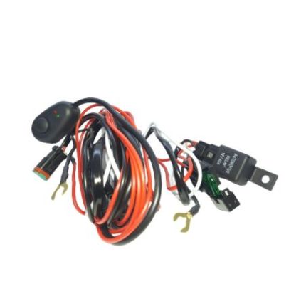 Проводка для противотуманок StarLight №2 (реле+кнопка 4.8 м 120W) фото