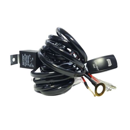 Проводка для противотуманок StarLight №6 (реле+кнопка 5,6 м 120W) фото