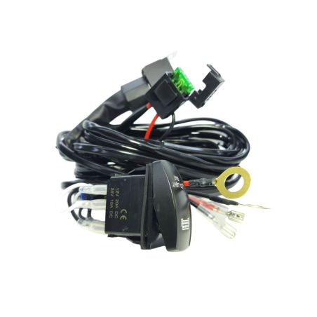 Проводка для противотуманок StarLight №6 (реле+кнопка 5,6 м 120W) фото