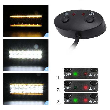 Проводка для протитуманок StarLight №7 (реле+2 кнопки 4.8 м 120W) фото