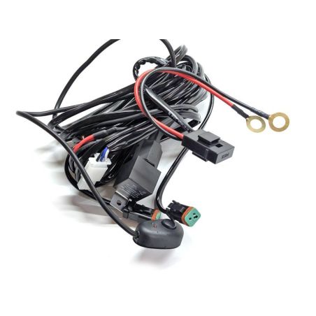 Проводка для противотуманок StarLight №11 (реле+кнопка 5,6 м 240W) фото