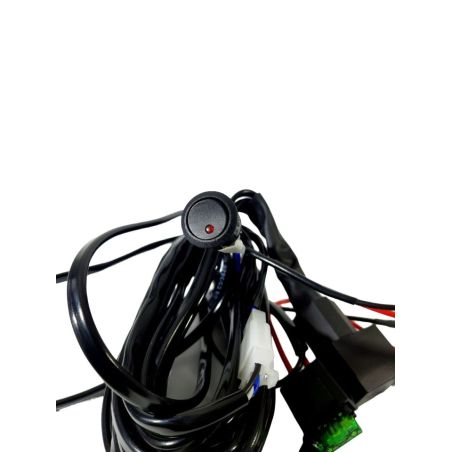 Проводка для противотуманок StarLight №14 (реле+кнопка 5,6 м 120W) фото