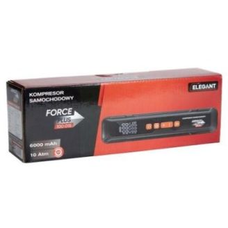 Аккумуляторный компрессор для авто Elegant Force Plus 30 л/мин 6000 mAh (повербанк, фонарик), купить в Украине 2