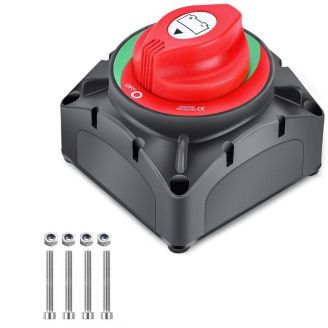 Размыкатель массы 600А 12-48В (накладной) фото 2